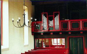 Kirchenraum und Orgel ca. 1994